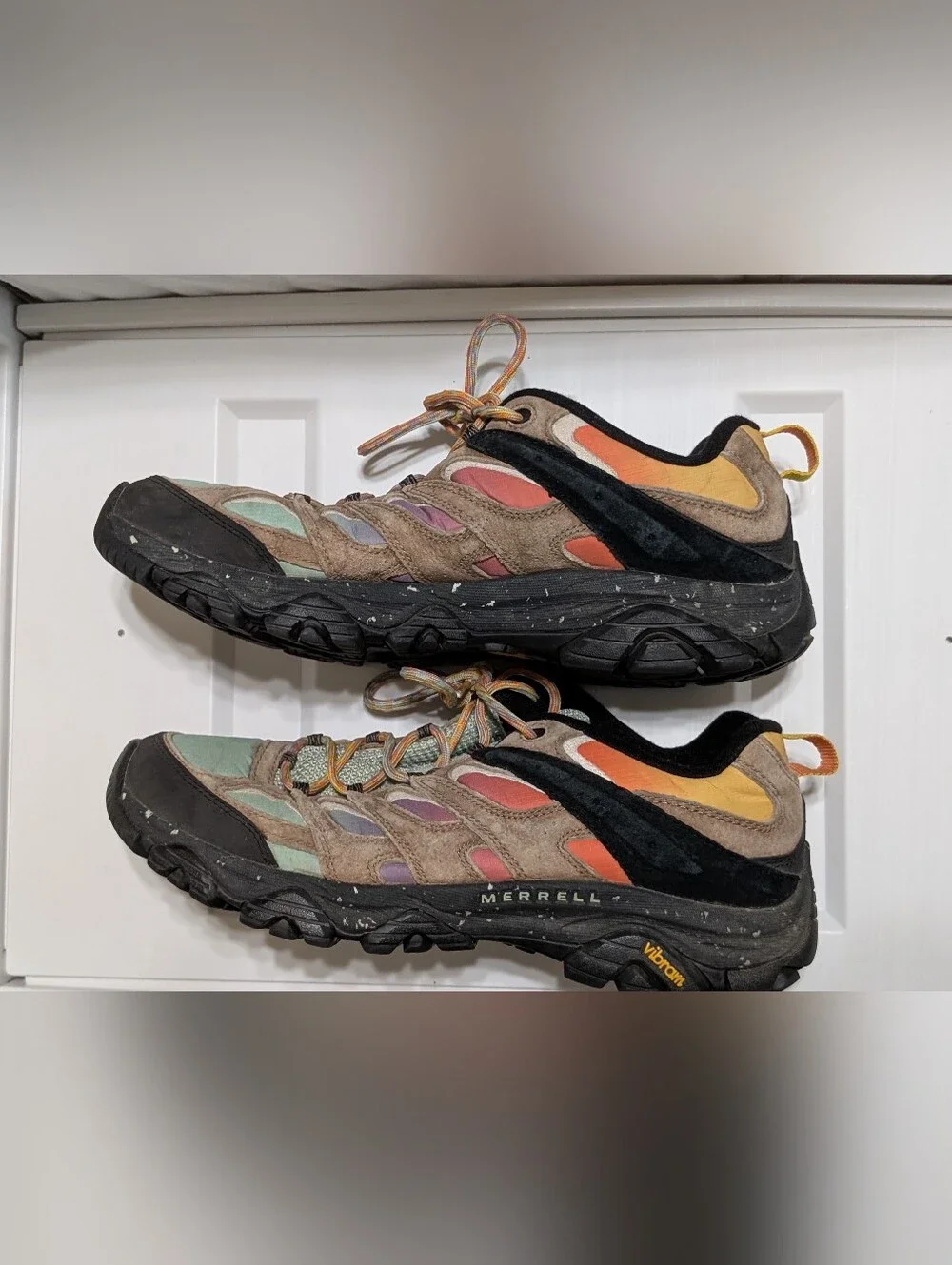 Merrell Moab 3 Mens Shoes Unlikely Hikers Multicolor Hiking Low Top Size 12